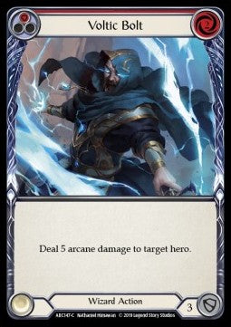 Voltic Bolt (Red) (Normal) - Arcane Rising - First (Common) [ARC-F-ARC147-C]
