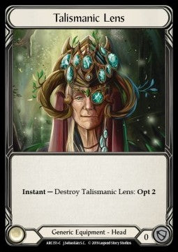 Talismanic Lens (Cold Foil) - Arcane Rising - First (Common) [ARC-F-ARC151-C]