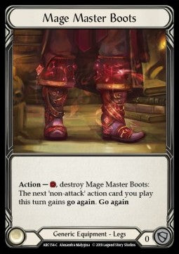 Mage Master Boots (Normal) - Arcane Rising - First (Common) [ARC-F-ARC154-C]