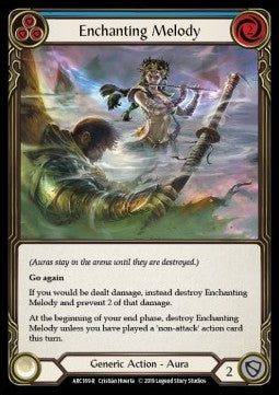 Enchanting Melody (Blue) (Rainbow Foil) - Arcane Rising - First (Rare) [ARC-F-ARC169-R]
