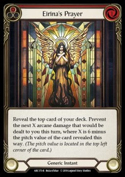 Eirina's Prayer (Red) (Normal) - Arcane Rising - First (Rare) [ARC-F-ARC173-R]