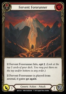 Fervent Forerunner (Red) (Normal) - Arcane Rising - First (Common) [ARC-F-ARC182-C]