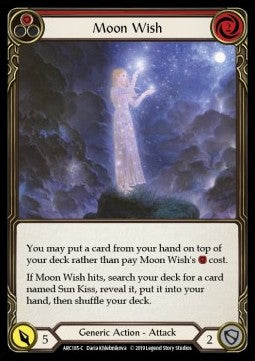 Moon Wish (Red) (Normal) - Arcane Rising - First (Common) [ARC-F-ARC185-C]