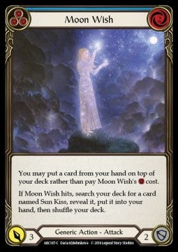 Moon Wish (Blue) (Rainbow Foil) - Arcane Rising - First (Common) [ARC-F-ARC187-C]