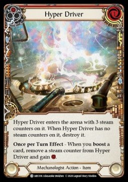 Hyper Driver (Rainbow Foil) - Arcane Rising - Unlimited (Common) [ARC-U-ARC036]