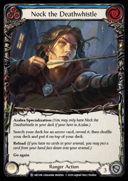 Nock the Deathwhistle (Rainbow Foil) - Arcane Rising - Unlimited (Super Rare) [ARC-U-ARC046]
