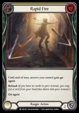 Rapid Fire (Normal) - Arcane Rising - Unlimited (Super Rare) [ARC-U-ARC047]