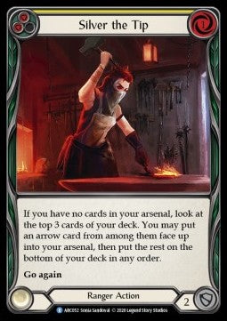 Silver the Tip (Yellow) (Normal) - Arcane Rising - Unlimited (Rare) [ARC-U-ARC052]