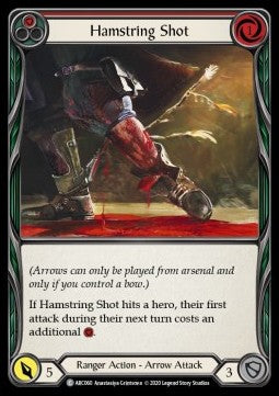 Hamstring Shot (Red) (Normal) - Arcane Rising - Unlimited (Common) [ARC-U-ARC060]