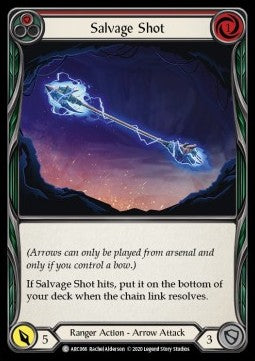 Salvage Shot (Red) (Rainbow Foil) - Arcane Rising - Unlimited (Common) [ARC-U-ARC066]