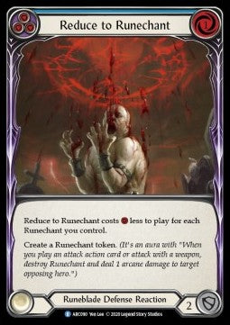 Reduce to Runechant (Blue) (Normal) - Arcane Rising - Unlimited (Rare) [ARC-U-ARC090]