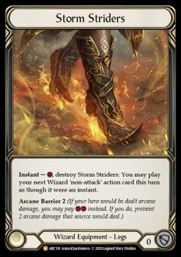 Storm Striders (Rainbow Foil) - Arcane Rising - Unlimited (Legendary) [ARC-U-ARC116]