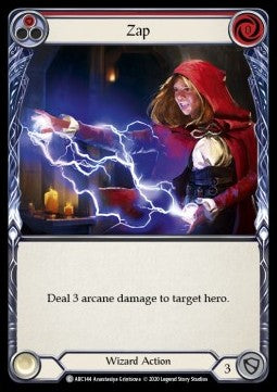 Zap (Red) (Rainbow Foil) - Arcane Rising - Unlimited (Common) [ARC-U-ARC144]
