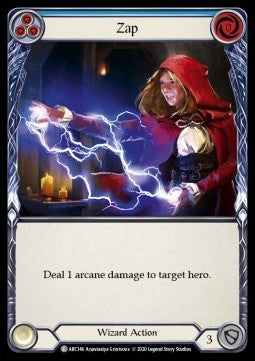 Zap (Blue) (Rainbow Foil) - Arcane Rising - Unlimited (Common) [ARC-U-ARC146]