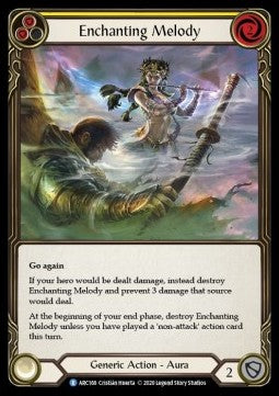 Enchanting Melody (Yellow) (Normal) - Arcane Rising - Unlimited (Rare) [ARC-U-ARC168]