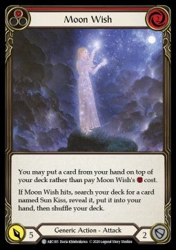 Moon Wish (Red) (Rainbow Foil) - Arcane Rising - Unlimited (Common) [ARC-U-ARC185]