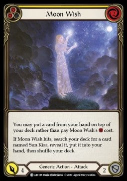 Moon Wish (Yellow) (Normal) - Arcane Rising - Unlimited (Common) [ARC-U-ARC186]