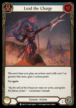 Lead the Charge (Blue) (Normal) - Arcane Rising - Unlimited (Common) [ARC-U-ARC211]