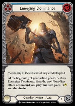 Emerging Dominance (Blue) (Normal) - Crucible of War - First (Common) [CRU-F-CRU040]