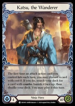 Katsu, the Wanderer (Normal) - Crucible of War - First (Common) [CRU-F-CRU045]