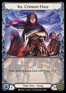 Ira, Crimson Haze (Rainbow Foil) - Crucible of War - First (Common) [CRU-F-CRU046]