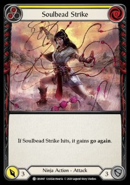 Soulbead Strike (Yellow) (Rainbow Foil) - Crucible of War - First (Common) [CRU-F-CRU064]