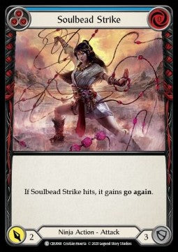 Soulbead Strike (Blue) (Normal) - Crucible of War - First (Common) [CRU-F-CRU065]