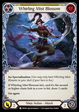 Whirling Mist Blossom (Rainbow Foil) - Crucible of War - First (Common) [CRU-F-CRU074]