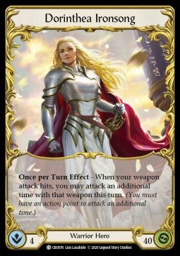 Dorinthea Ironsong (Normal) - Crucible of War - First (Common) [CRU-F-CRU076]