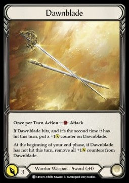 Dawnblade (Normal) - Crucible of War - First (Common) [CRU-F-CRU078]