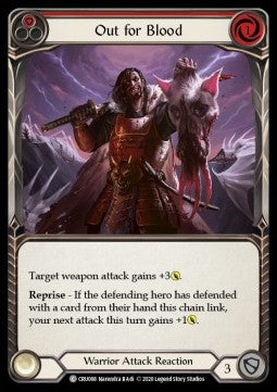 Out for Blood (Red) (Normal) - Crucible of War - First (Common) [CRU-F-CRU088]