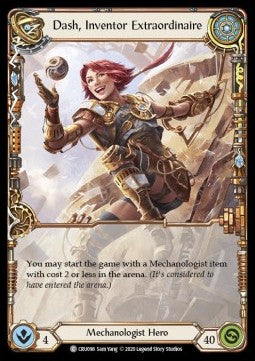 Dash, Inventor Extraordinaire (Normal) - Crucible of War - First (Common) [CRU-F-CRU098]