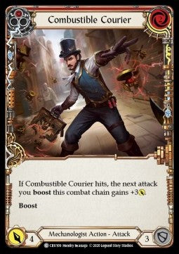 Combustible Courier (Red) (Normal) - Crucible of War - First (Common) [CRU-F-CRU109]