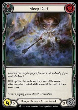 Sleep Dart (Red) (Normal) - Crucible of War - First (Common) [CRU-F-CRU132]