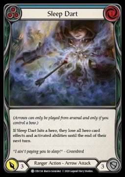 Sleep Dart (Blue) (Normal) - Crucible of War - First (Common) [CRU-F-CRU134]