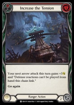 Increase the Tension (Red) (Normal) - Crucible of War - First (Common) [CRU-F-CRU135]