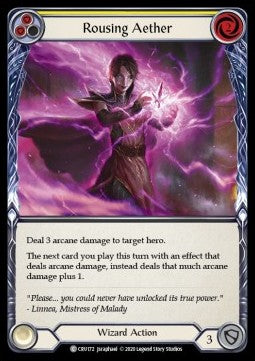 Rousing Aether (Yellow) (Normal) - Crucible of War - First (Common) [CRU-F-CRU172]