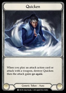 Quicken (Rainbow Foil) - Crucible of War - First (Common) [CRU-F-CRU196]