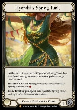 Fyendal's Spring Tunic (Normal) - Crucible of War - First (Legendary) [CRU-F-CRU178]