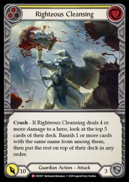 Righteous Cleansing (Normal) - Crucible of War - First (Majestic) [CRU-F-CRU027]