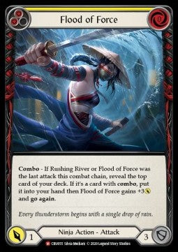 Flood of Force (Rainbow Foil) - Crucible of War - First (Majestic) [CRU-F-CRU055]