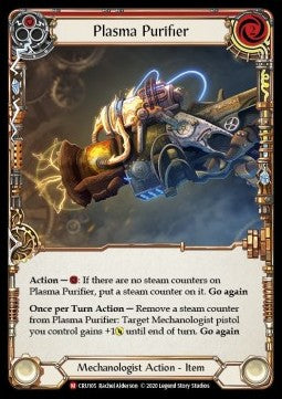 Plasma Purifier (Rainbow Foil) - Crucible of War - First (Majestic) [CRU-F-CRU105]