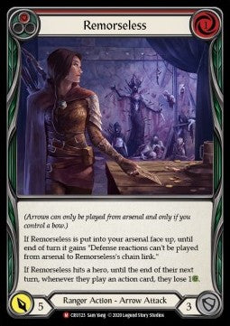 Remorseless (Normal) - Crucible of War - First (Majestic) [CRU-F-CRU123]