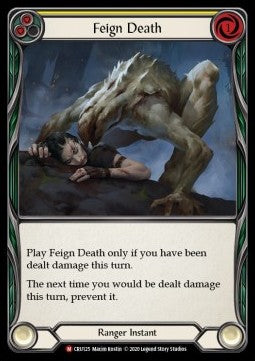 Feign Death (Rainbow Foil) - Crucible of War - First (Majestic) [CRU-F-CRU125]