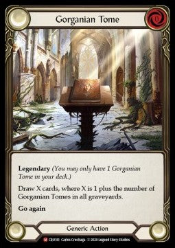 Gorganian Tome (Normal) - Crucible of War - First (Majestic) [CRU-F-CRU181]