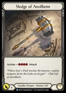 Sledge of Anvilheim (Normal) - Crucible of War - First (Rare) [CRU-F-CRU024]
