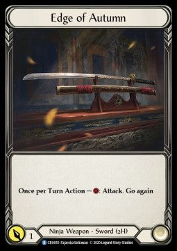 Edge of Autumn (Cold Foil) - Crucible of War - First (Rare) [CRU-F-CRU050]