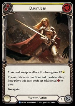 Dauntless (Yellow) (Normal) - Crucible of War - First (Rare) [CRU-F-CRU086]