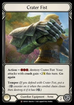 Crater Fist (Normal) - Crucible of War - Unlimited (Majestic) [CRU-U-CRU025]
