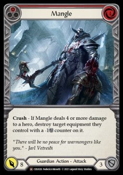 Mangle (Normal) - Crucible of War - Unlimited (Majestic) [CRU-U-CRU026]